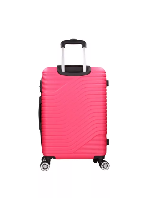 Benzi 5747 M pink közepes bőrönd