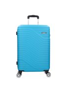 Benzi 5747 L türkiz kék nagy bőrönd