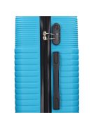 Benzi 5747 L türkiz kék nagy bőrönd