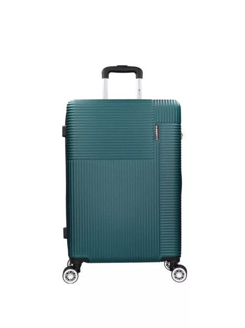 Benzi 5746 M zöld közepes bőrönd