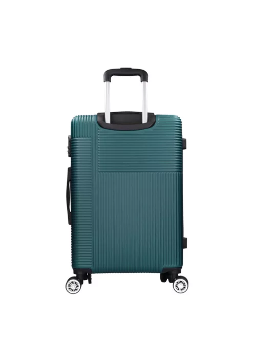 Benzi 5746 M zöld közepes bőrönd