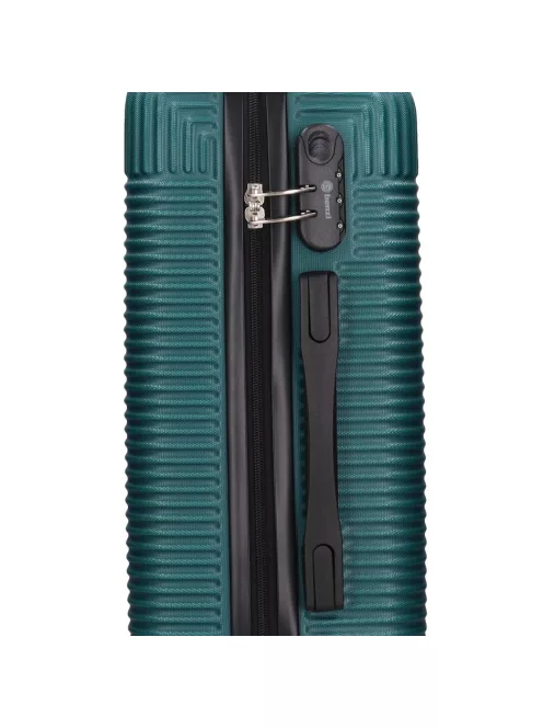 Benzi 5746 M zöld közepes bőrönd