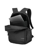 Travelite 6918-01 Kick Off fekete nagy méretű latoptartós hátizsák 15,6"