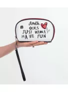 Anekke Fun & Music fehér pénztárca 34829-709