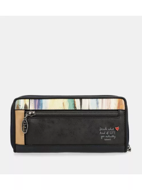 Anekke Hollywood fekete pénztárca 38759-908