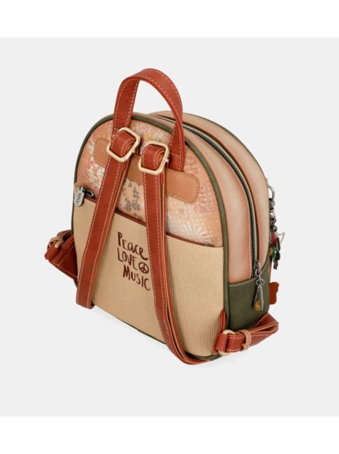 Anekke Peace & Love bézs hátizsák 38835-071