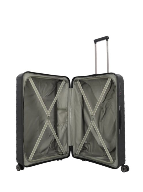 Travelite MOOBY L fekete nagy méretű bőrönd