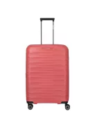 Travelite MOOBY M piros bővíthető közepes méretű bőrönd