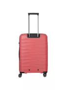 Travelite MOOBY M piros bővíthető közepes méretű bőrönd