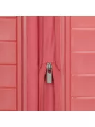 Travelite MOOBY M piros bővíthető közepes méretű bőrönd