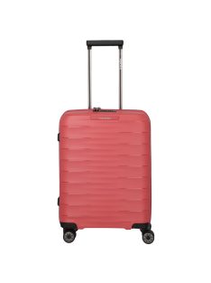 Travelite MOOBY S piros kabin méretű bőrönd
