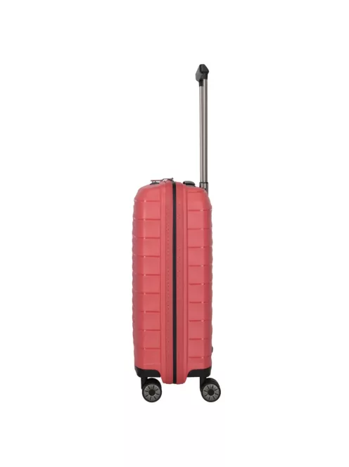 Travelite MOOBY S piros kabin méretű bőrönd