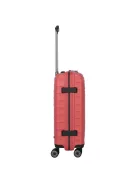 Travelite MOOBY S piros kabin méretű bőrönd
