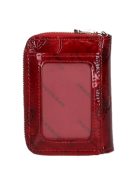 Gregorio BTS-125 piros kicsi bőr női pénztárca