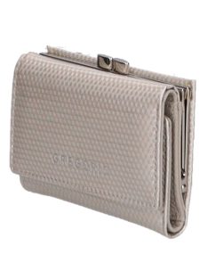 Gregorio bézs lakk bőr kicsi pénztárca CB-117