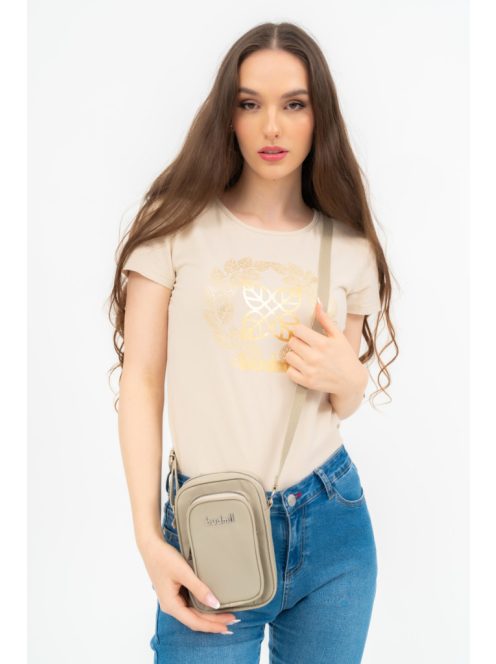 Budmil 10240004-S1 bézs kicsi táska