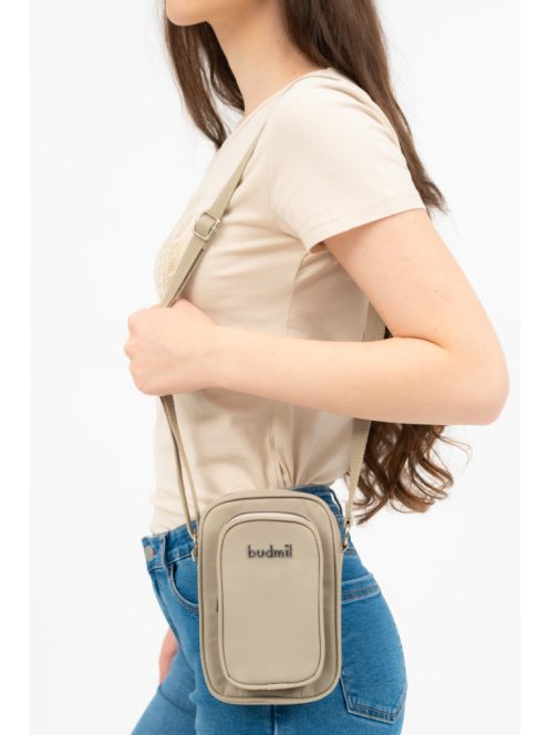 Budmil 10240004-S1 bézs kicsi táska