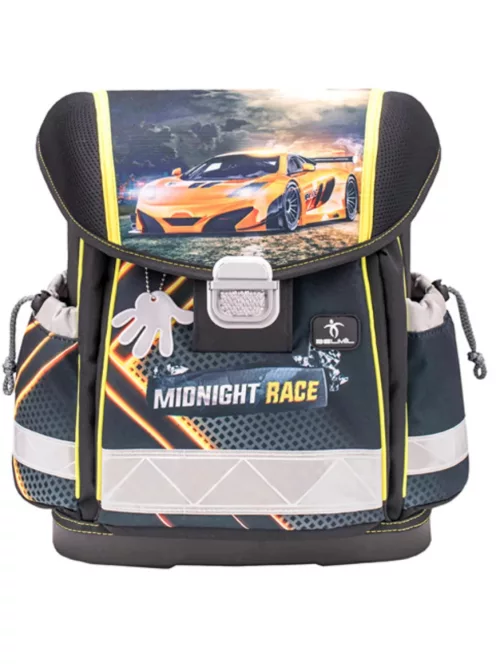 Belmil Midnight Race autós elsős iskolatáska szett