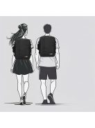 Enrico Benetti Wizzair fedélzeti hátizsák 46225 fekete