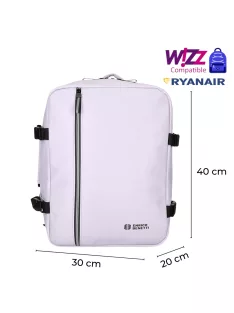   Enrico Benetti lila Wizzair és Ryanair hátizsák és kabintáska 56004