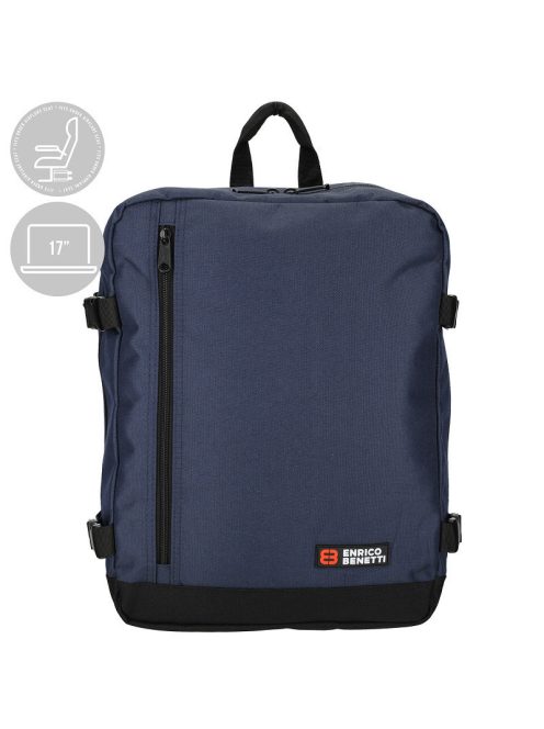 Enrico Benetti Wizzair fedélzeti hátizsák 54687 kék
