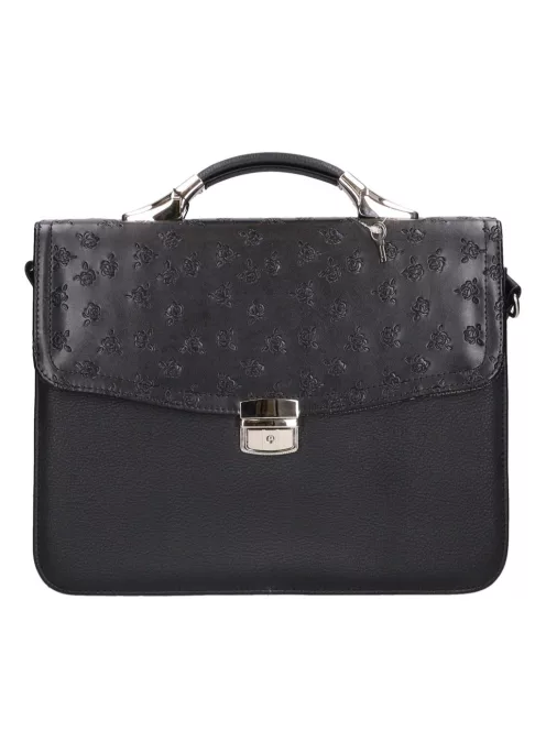 Karen rostbőr táska 2005 fekete rózsa