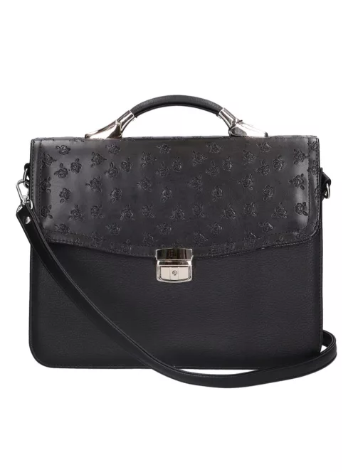 Karen rostbőr táska 2005 fekete rózsa