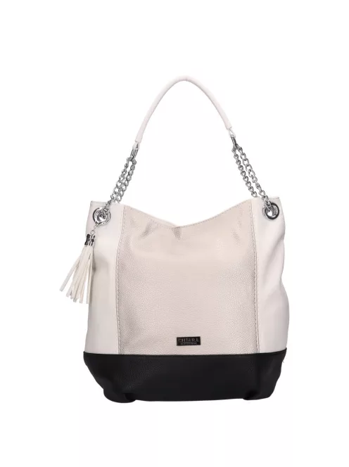 Chiara rostbőr táska K 700 fehér pezsgő 