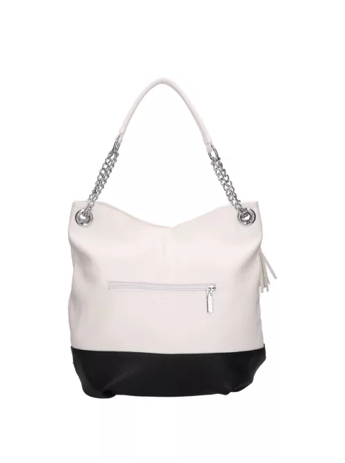 Chiara rostbőr táska K 700 fehér pezsgő 