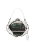 Chiara rostbőr táska K 700 fehér pezsgő 