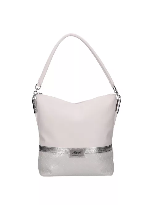 Karen rostbőr táska 1337 bis fehér ezüst DK