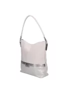 Karen rostbőr táska 1337 bis fehér ezüst DK