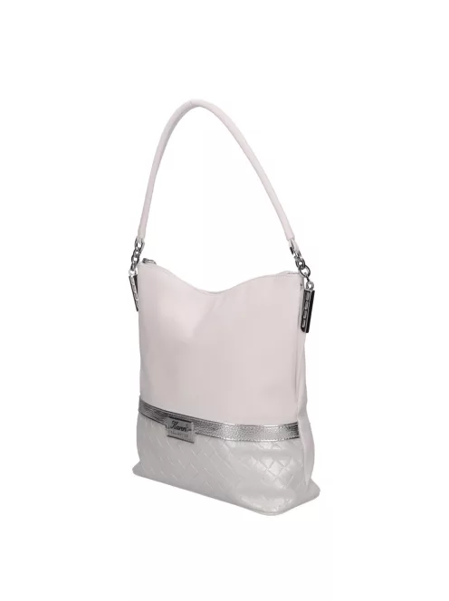Karen rostbőr táska 1337 bis fehér ezüst DK