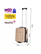 Bontour Wizzair kabinbőrönd pezsgő 40x30x20 cm