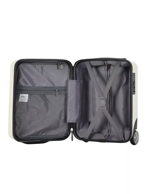 Bontour Wizzair és Ryanair ülés alatti bőrönd XS méret pezsgő underseater 40x30x20 cm