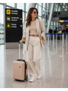 Bontour Wizzair és Ryanair ülés alatti bőrönd XS méret pezsgő underseater 40x30x20 cm