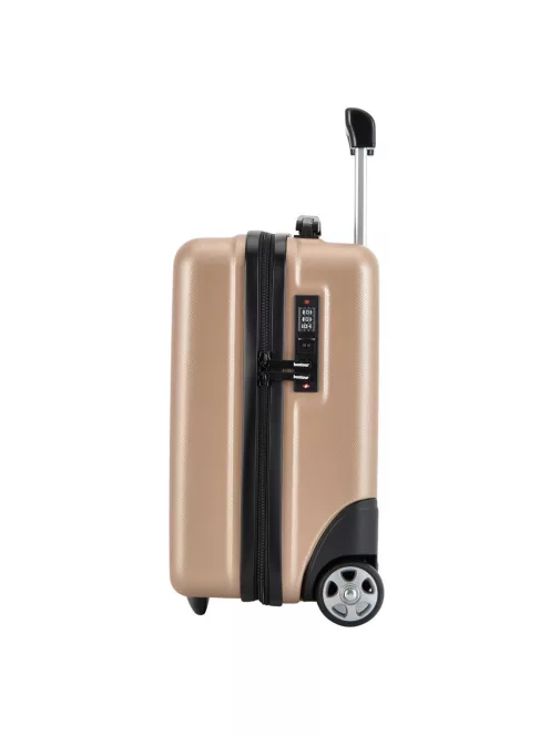 Bontour Wizzair és Ryanair ülés alatti bőrönd XS méret pezsgő underseater 40x30x20 cm