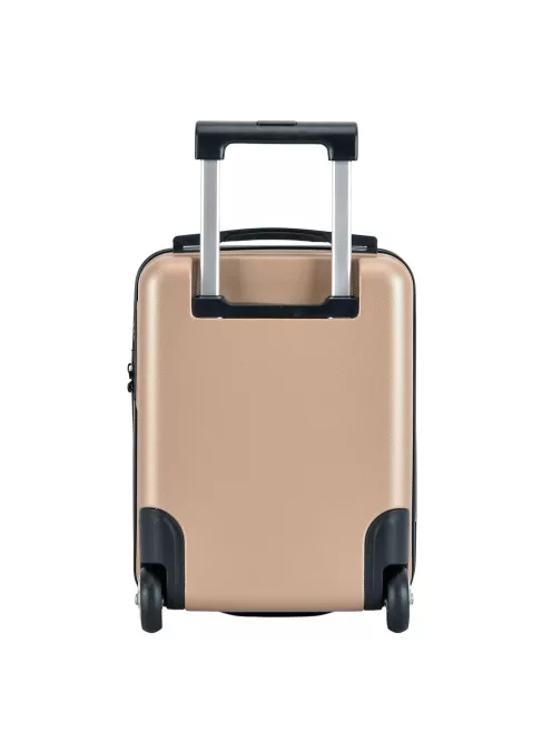 Bontour Wizzair és Ryanair ülés alatti bőrönd XS méret pezsgő underseater 40x30x20 cm