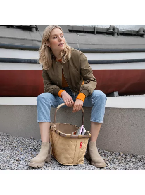 Reisenthel Carrybag BK6046 frame rhombus ginger kosár