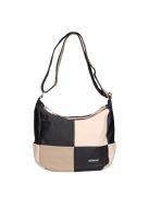 Hernan Bag HB1850 fekete bézs női válltáska