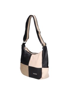 Hernan Bag HB1850 fekete bézs női válltáska