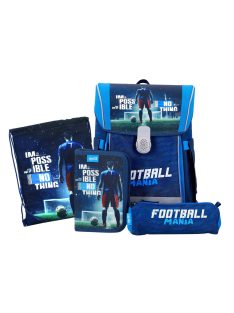 ABC123 focis fiú iskolatáska szett elsősöknek 4 részes