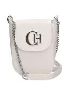 Chiara rostbőr táska K 773 fehér rózsa