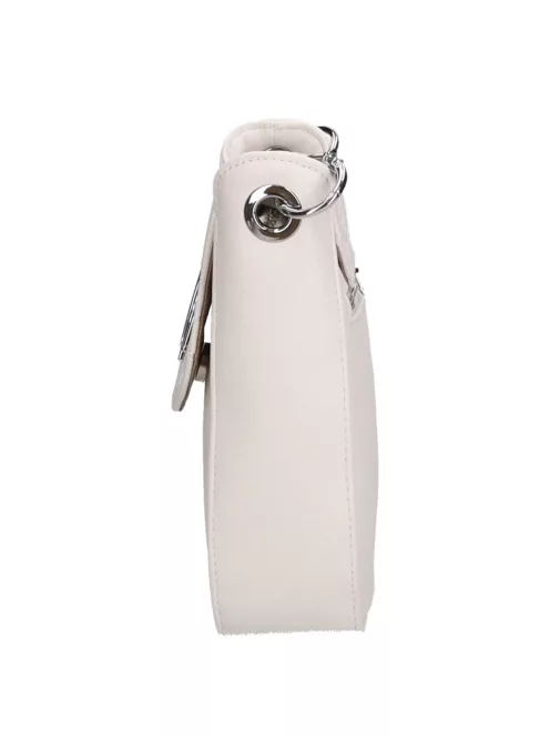 Chiara rostbőr táska K 773 fehér rózsa