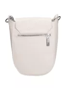 Chiara rostbőr táska K 773 fehér rózsa