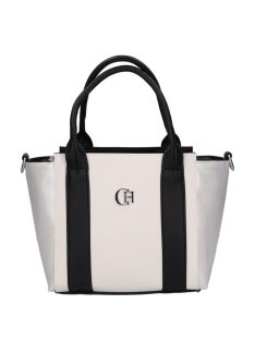 Chiara rostbőr táska E 6000 fehér fekete