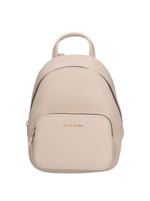 David Jones 7324 bézs kicsi városi hátizsák