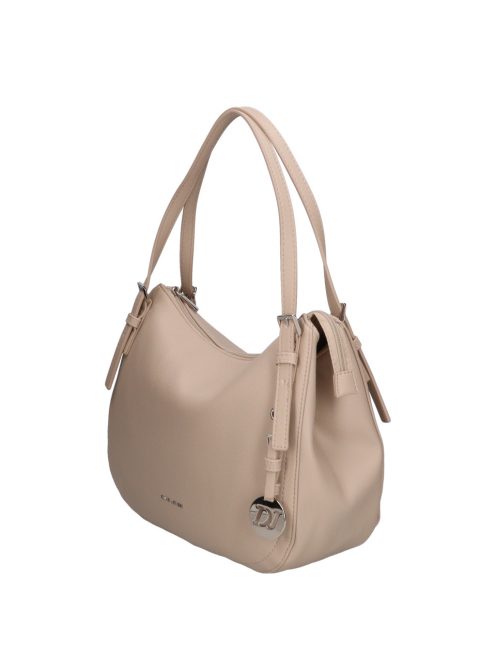 David Jones női válltáska CM7509 drapp 
