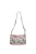 David Jones CM7589 színes virágos cipzáras crossbody táska