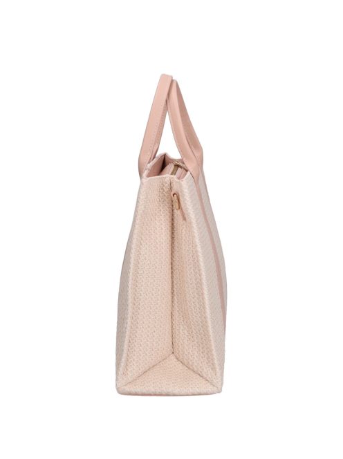 David Jones szalma hatású kézitáska CM6960A bézs púder